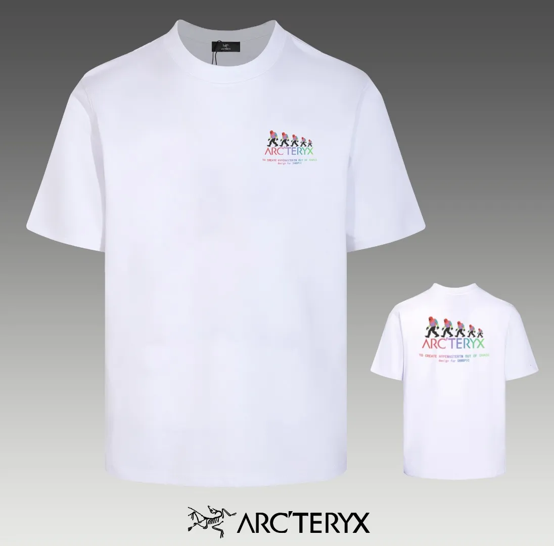 Quality《Arc’teryx~ 》2024New Arrival T , Versatile Quality ‼ 32 G ‼ T 🤪 Sizes：S-M-L-XL-2XL ：Black White、 Same Style